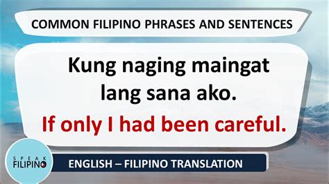 primary meaning in tagalog